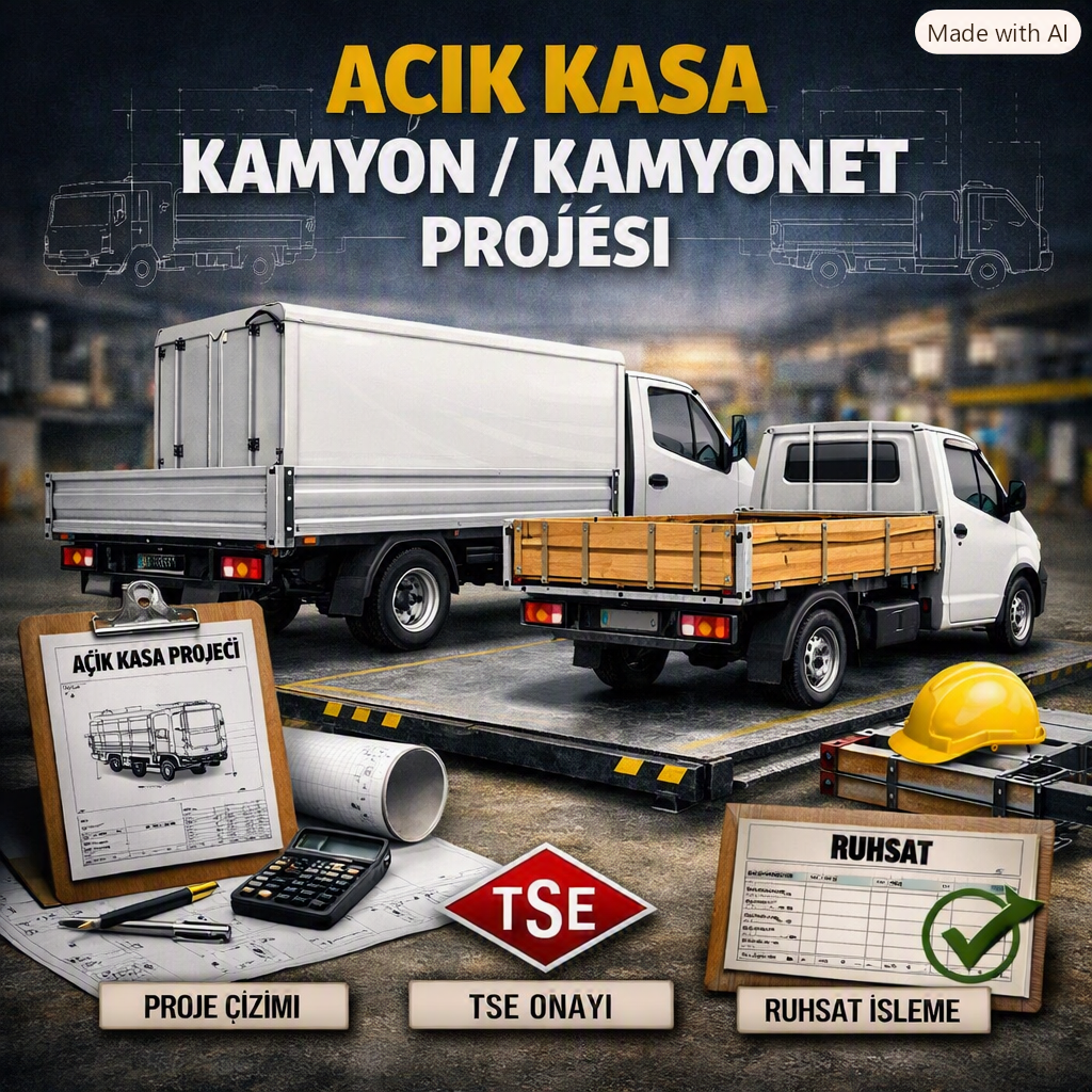 Açık Kasa Kamyon/Kamyonet Projesi