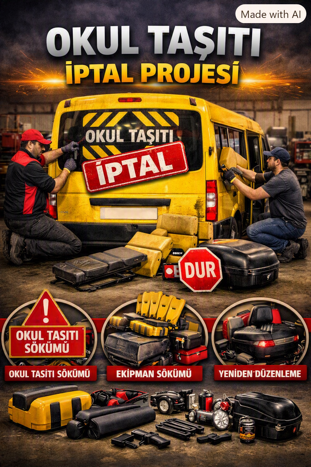 Okul Taşıtı İptal Projesi