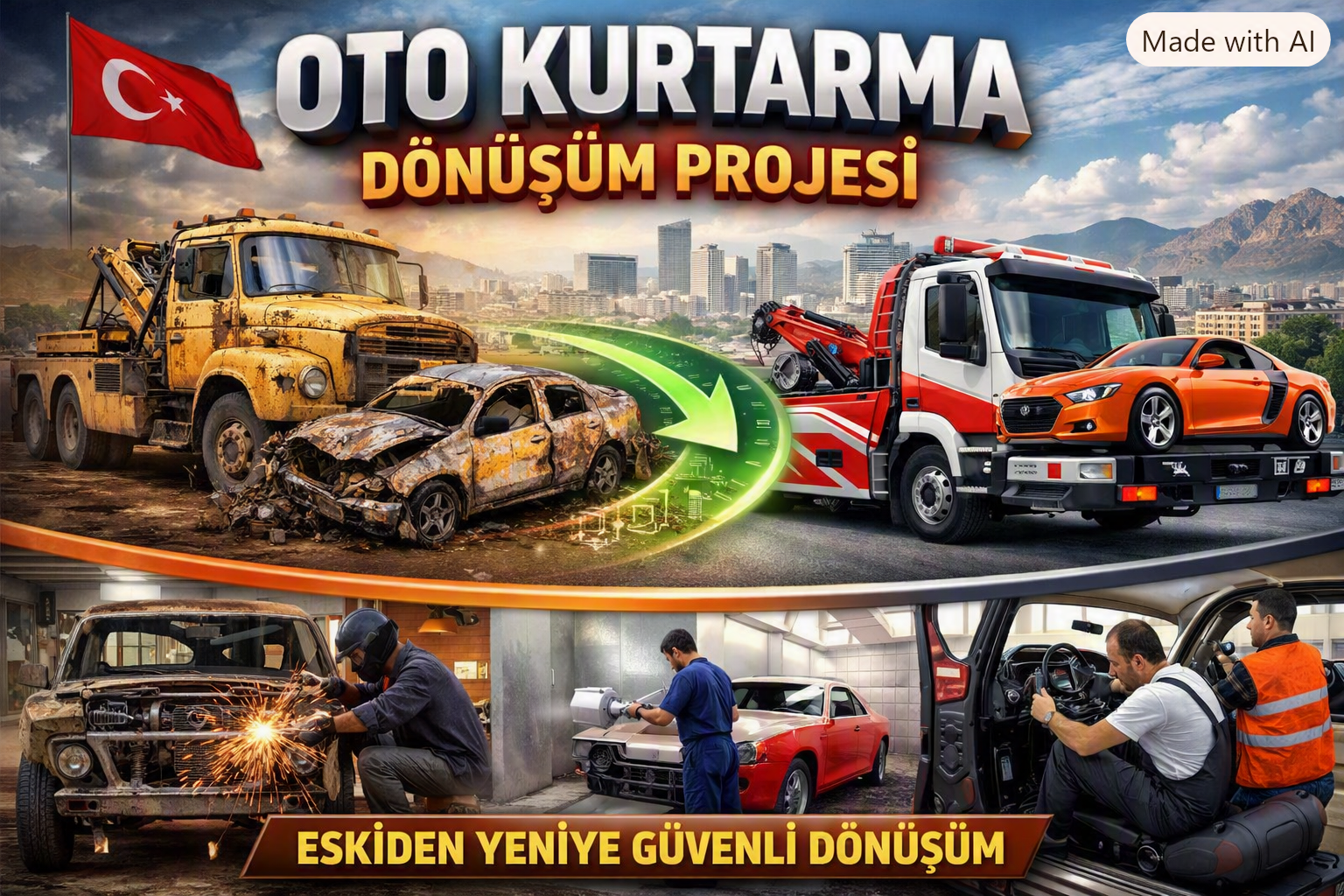 Oto Kurtarma Dönüşüm Projesi